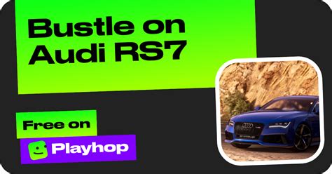 audi game|Bustle on Audi RS7 (by FainGames) .